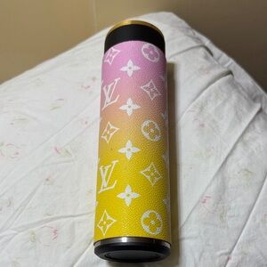 Louis Vuitton Gradient Pink and Yellow Tumbler
